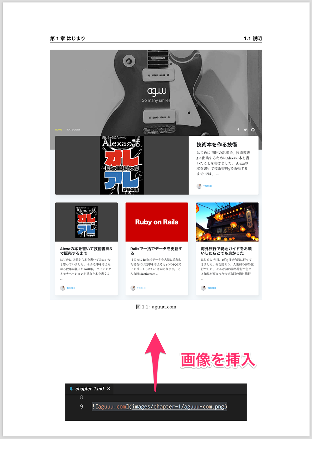 画像を挿入